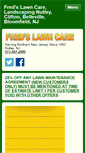 Mobile Screenshot of fredslawncarenj.com